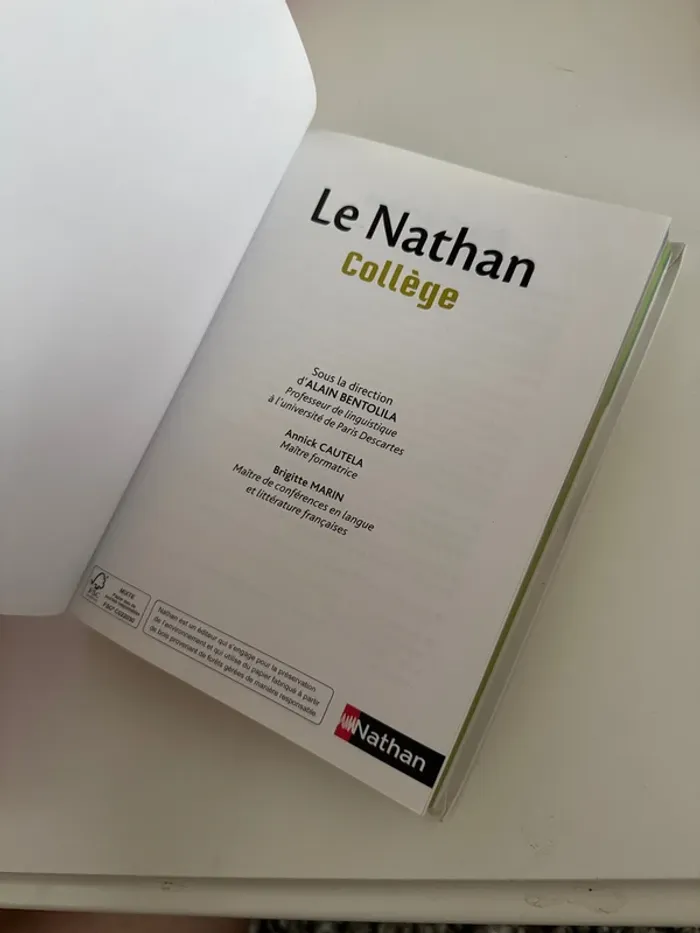 Livre le Nathan collège - photo numéro 5