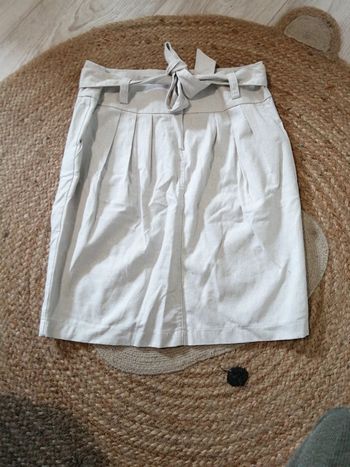 Jupe taille crayon pailletée