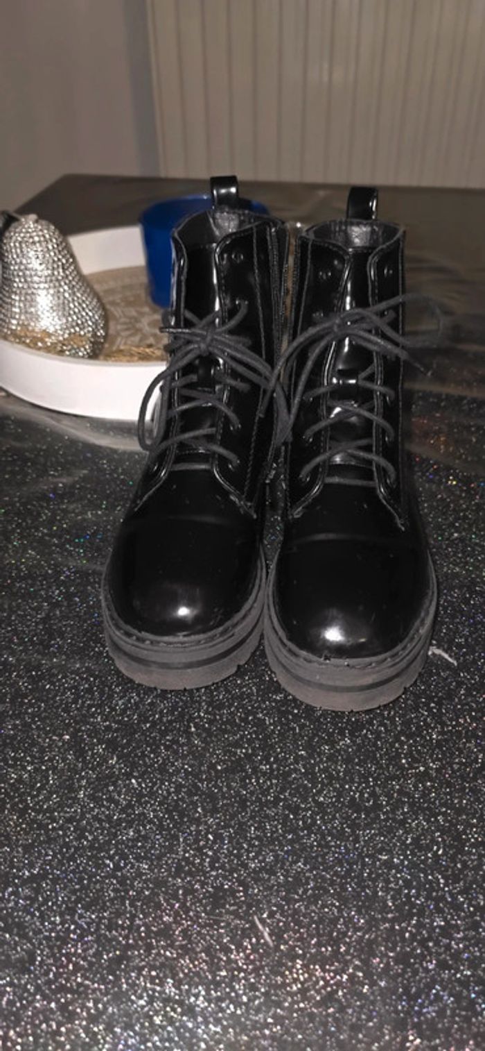 Bottines noires fille pointure 32