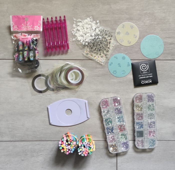 Lot accessoire nail art
