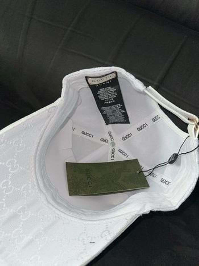 Casquette Gucci Blanc - photo numéro 3
