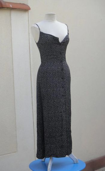 Robe longue été t 36-38 vintage