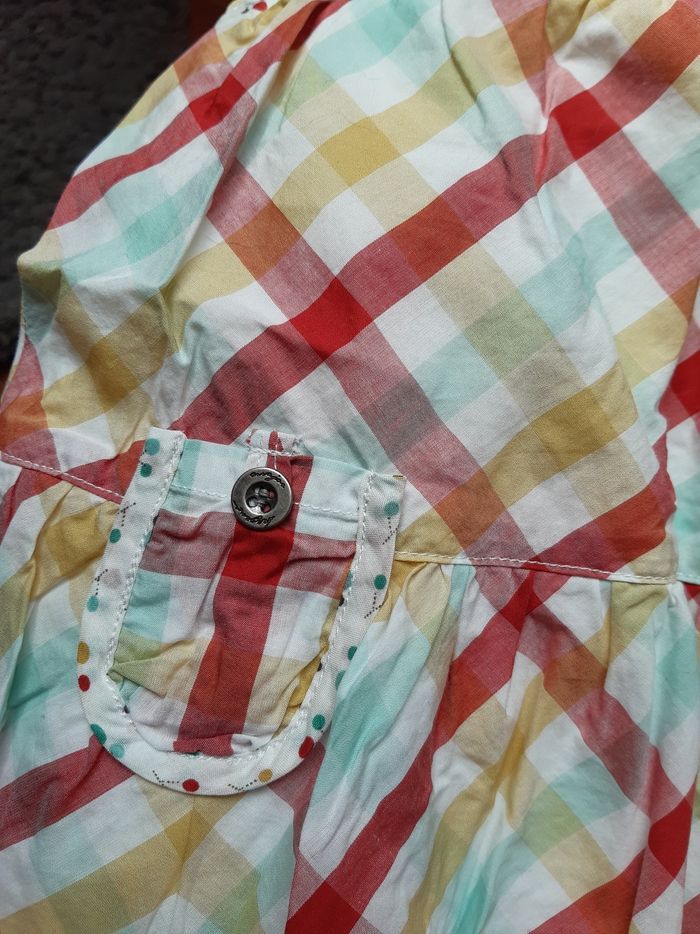 Robe à carreaux et sa culotte - photo numéro 3