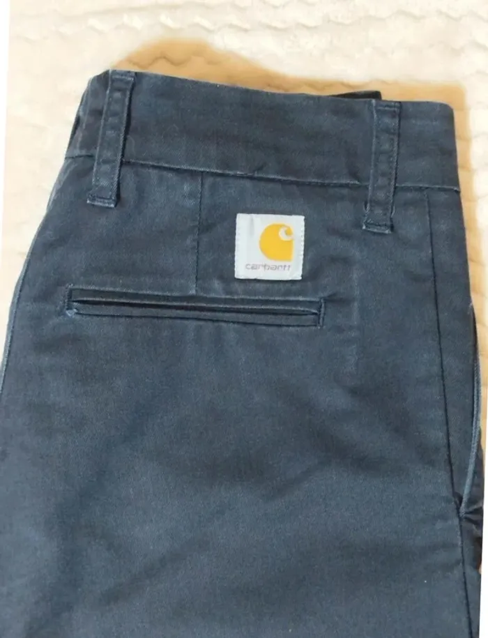 Pantalon Carhartt Bleu 36 Super état - photo numéro 2
