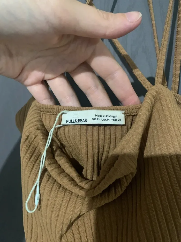 Mini robe côtelé Pull & Bear - Taille M - photo numéro 2