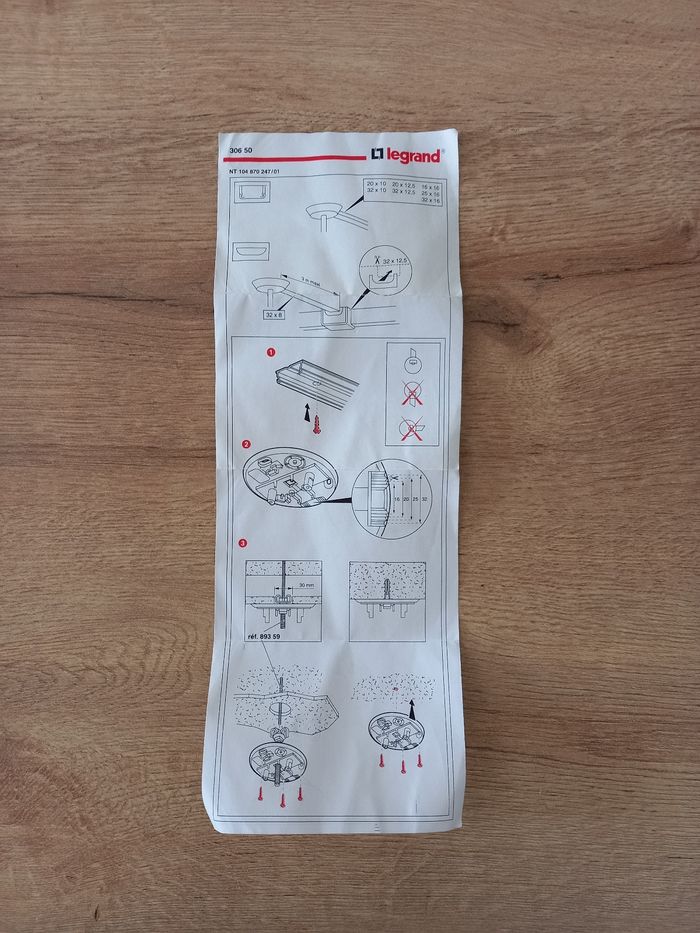 Kit boîte plafond DCL " Legrand " ×2. - photo numéro 6