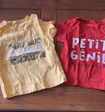 Tee shirts