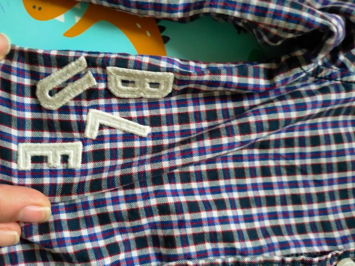 Chemise tao à carreaux - photo numéro 2