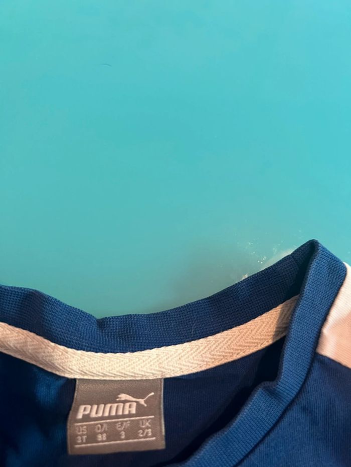 T shirt superman puma bleu - photo numéro 3