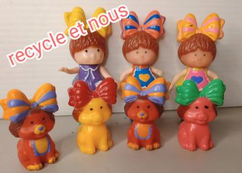 figurines vintage '' bonnie bonnie '' silverlit toys