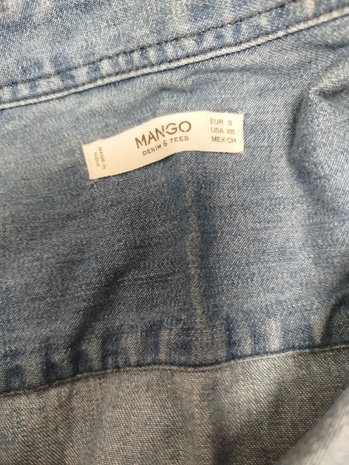 Tunique en jean - Mango taille S A172 - photo numéro 18