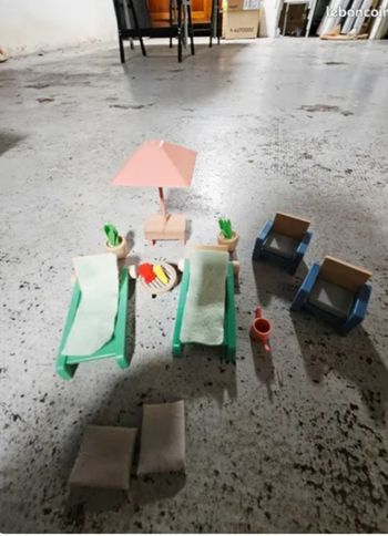 Accessoires extérieurs pour maison de poupée en bois lidl