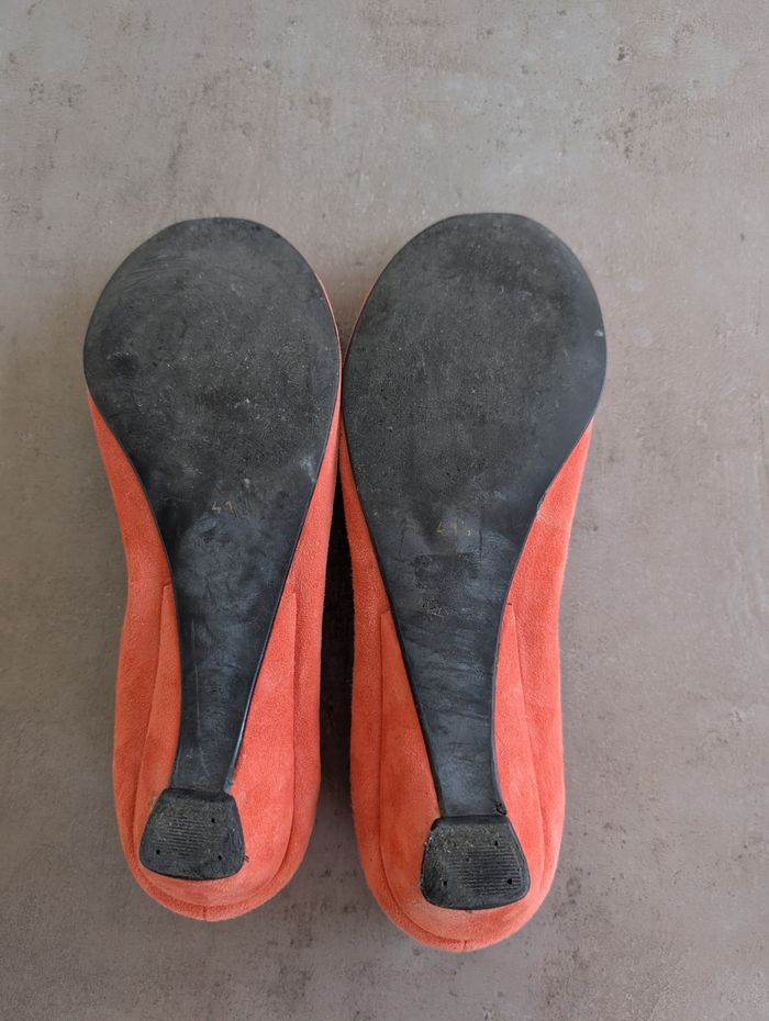 Mocassins femme orange - photo numéro 2
