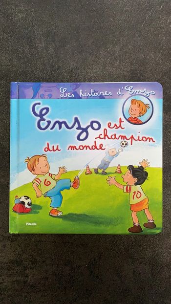 Livre Enzo est champion du monde