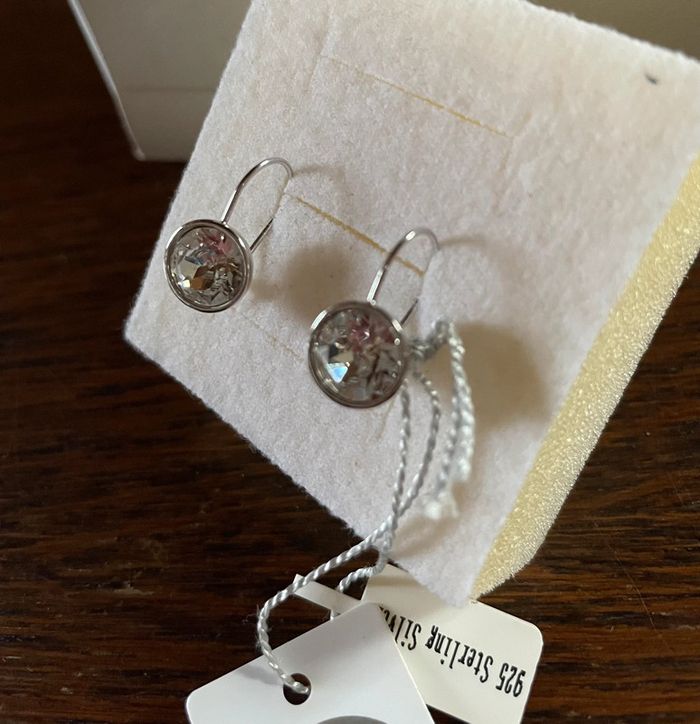 Boucles Swarovski Jewelcandle - photo numéro 2