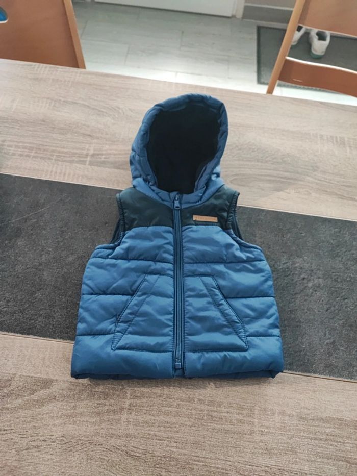 Doudoune matelassée sans manches garçon 6 mois Kiabi