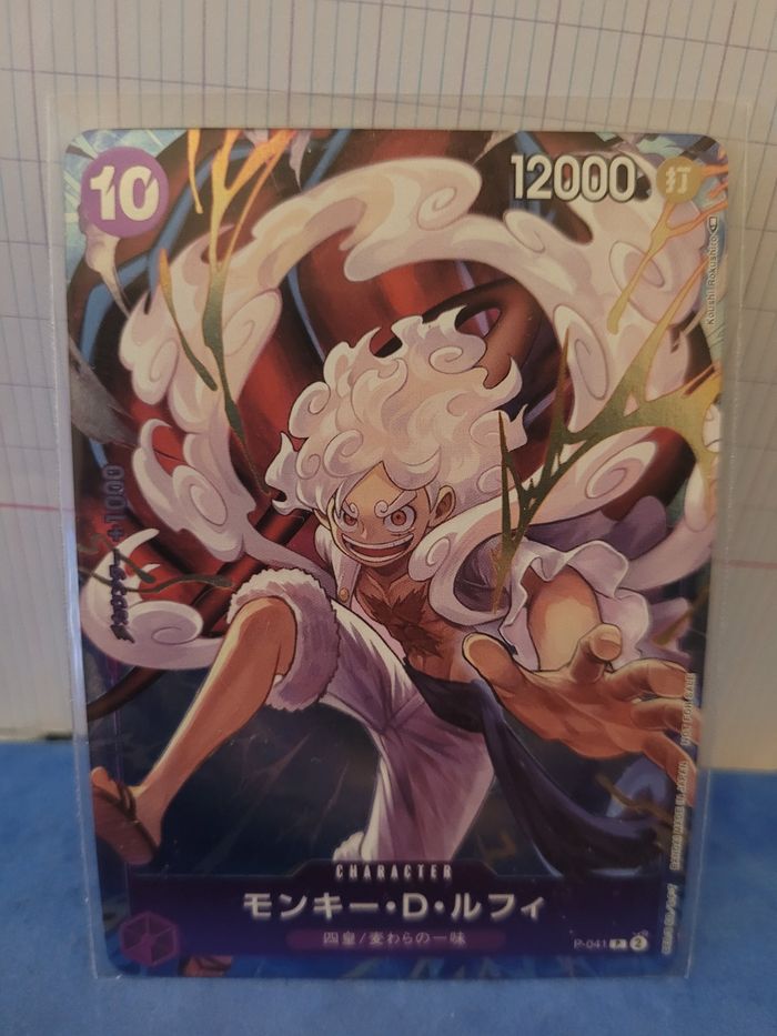 One Piece Card Gale P-041 Luffy gear 5 foil jap