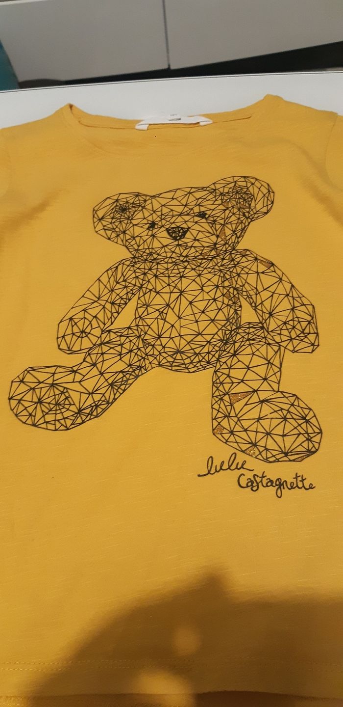 Tee-shirt taille 10 ans Lulu Castagnette manches longues - photo numéro 2