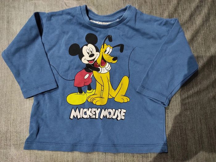 Pull Mickey Zara 6-9 mois 74 cm