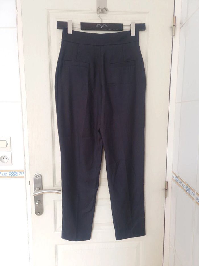 Neuf jolie pantalon droit noir femme mango taille M/38 - photo numéro 5