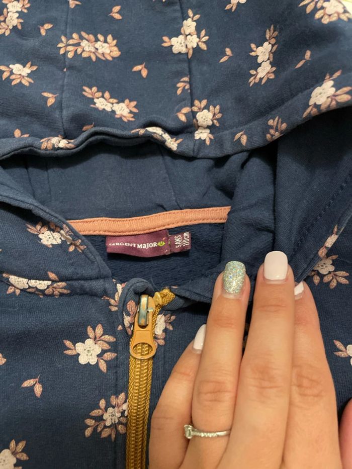 Veste zipee 5 ans sergent major - photo numéro 2