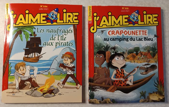 Lot de 11 J'aime lire année 2021 de Janvier à Décembre (Manque Février) - photo numéro 4