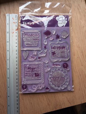Grande planche de tampons toga
