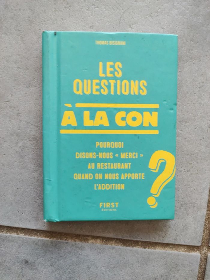Livre question a la con
