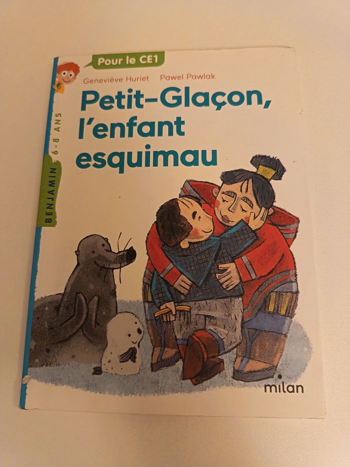 Livre " Petit-glaçon l'enfant esquimau"