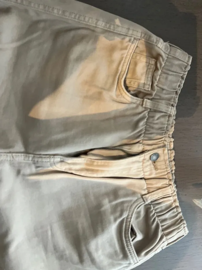 Jean beige h&m taille 40 - photo numéro 3