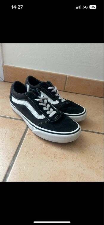 Vans noir et blanche
