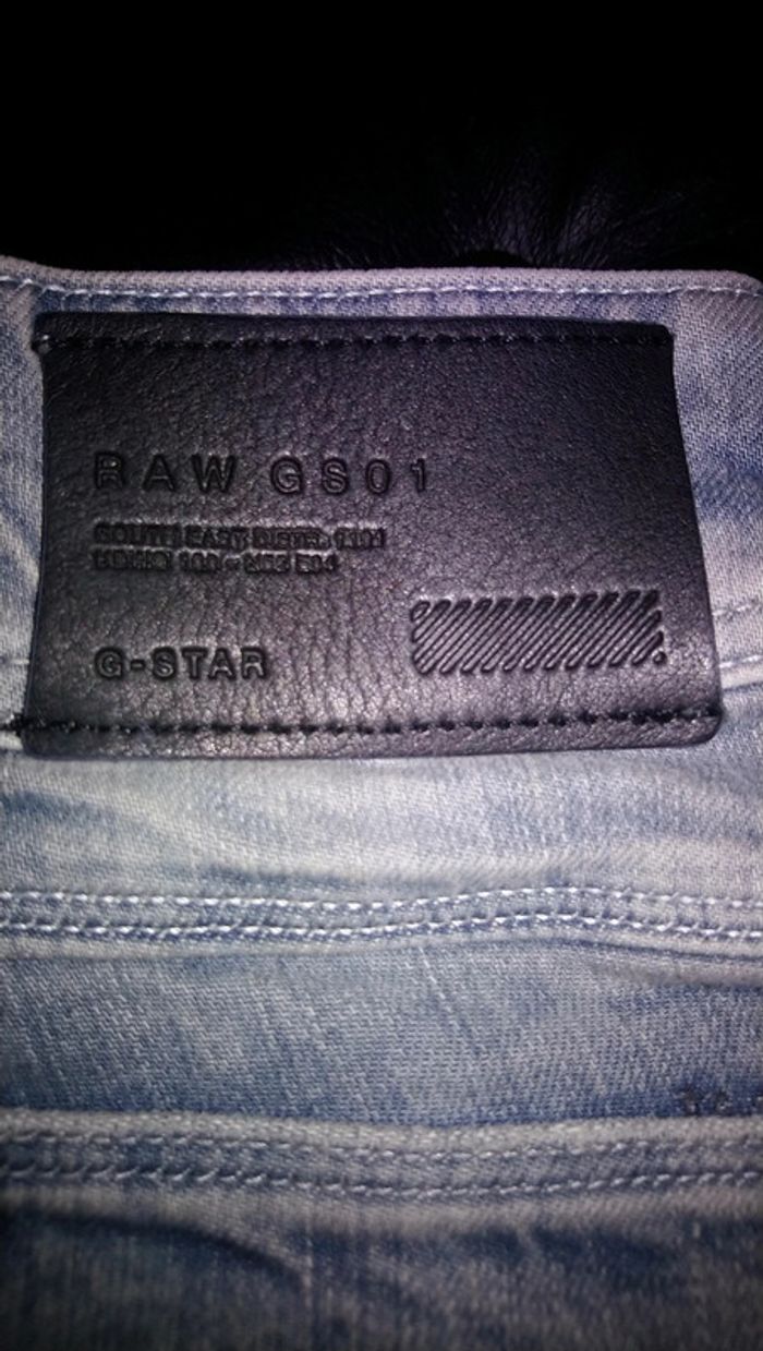 Jeans G Stars  3301 femme taille 36 fr  taille usa 25 - photo numéro 11