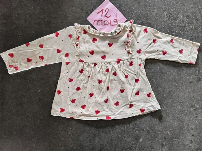 Haut coeurs 12 mois - photo numéro 2