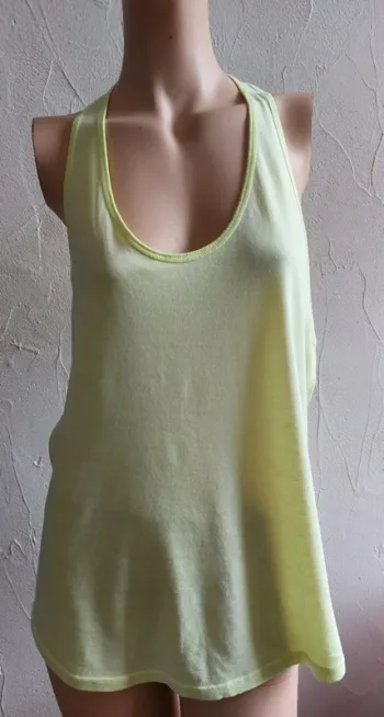 Débardeur jaune Work It Taille L