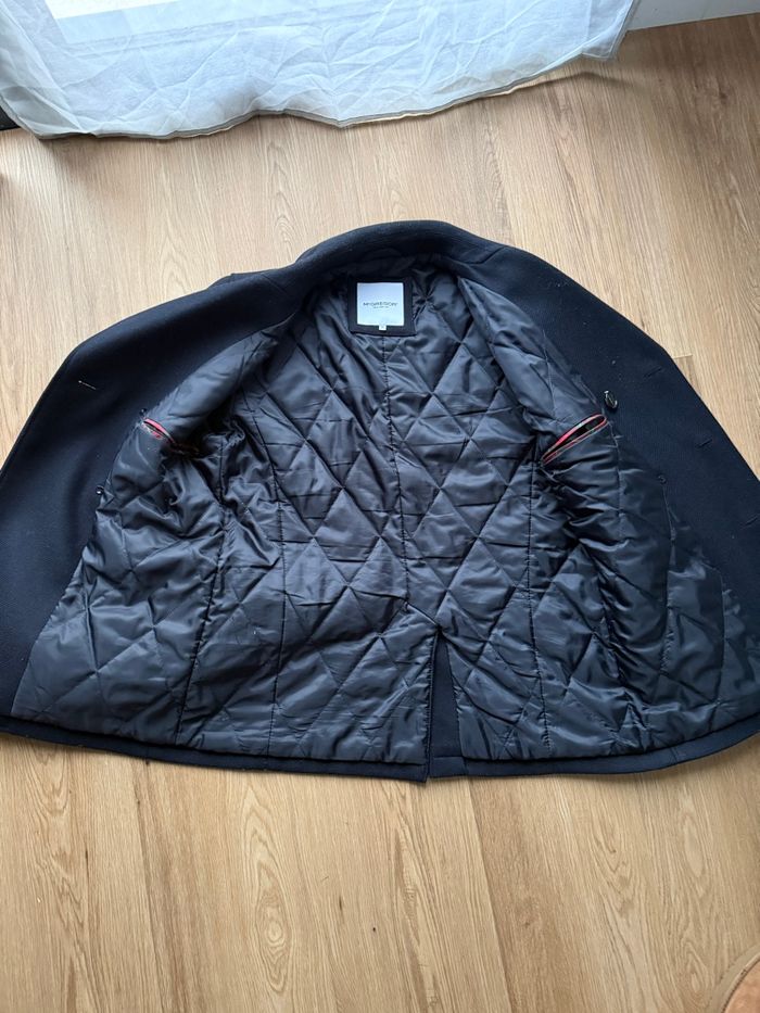 Manteau homme Mcgregor peacoat caban laine comme neuf - photo numéro 2
