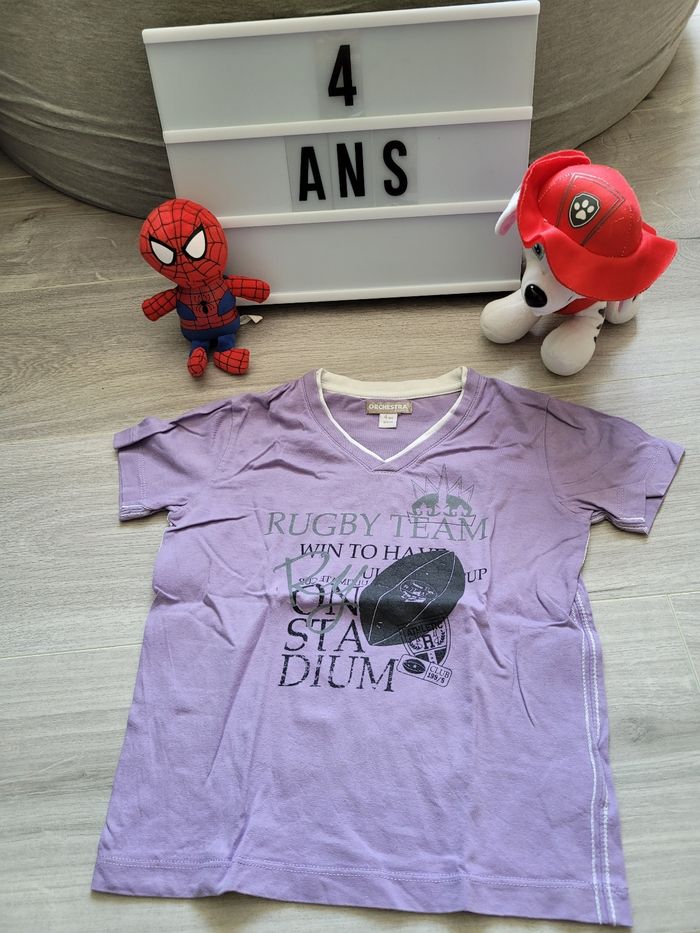 T-shirt 4 ans