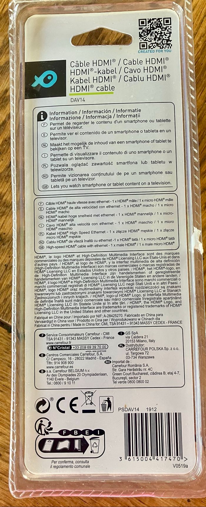 Câble hdmi - photo numéro 3