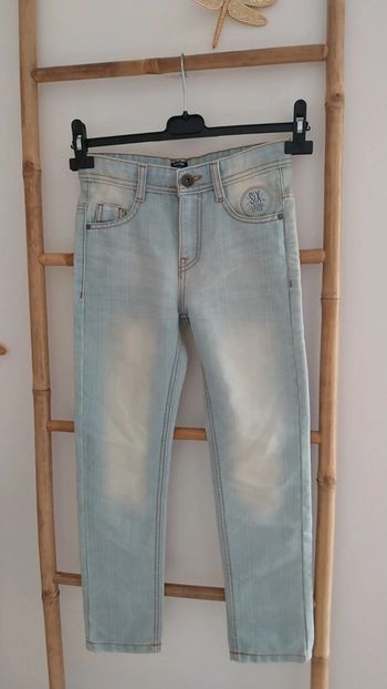 Jean slimfit neuf bleu clair délavé by Kiabi Taille 9 ans