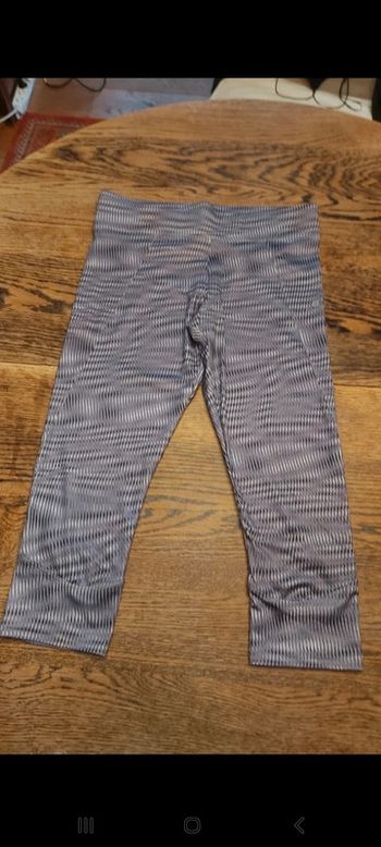 Legging Domyos Decathlon eu 42 gris/blanc