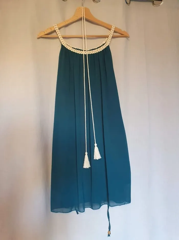 Robe été bleu