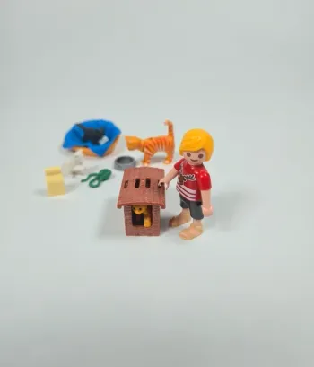 Playmobil Enfants et Famille de chats