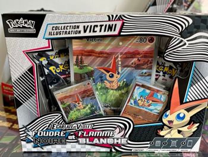Coffret Pokémon collection illustration EV10.5 foudre noire et flamme blanche - photo numéro 2