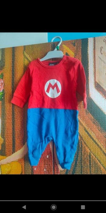 Pyjama fin Mario 3 mois