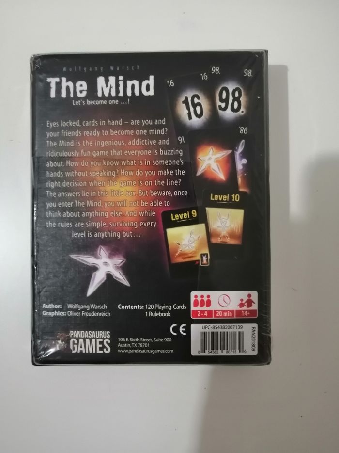 The mind version 1 jeu de société cartes neuf et blister - photo numéro 2