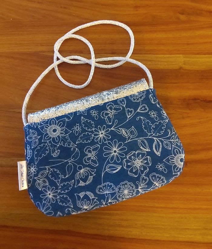 Sac à main fillette Denim - photo numéro 2