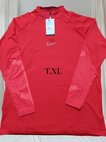 Haut nike manches longues rouge -T.XL-
