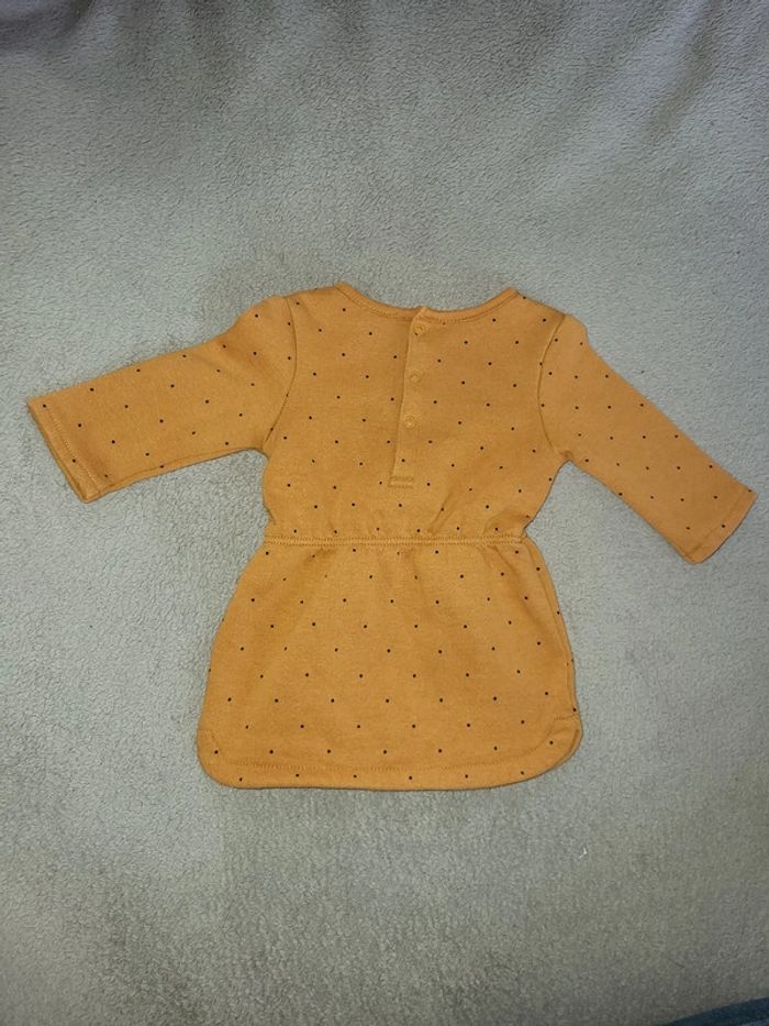 Robe moutarde fille 3mois - photo numéro 2