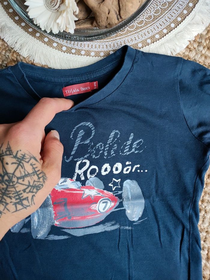 T-shirt tissaia 6 ans garçon - photo numéro 2