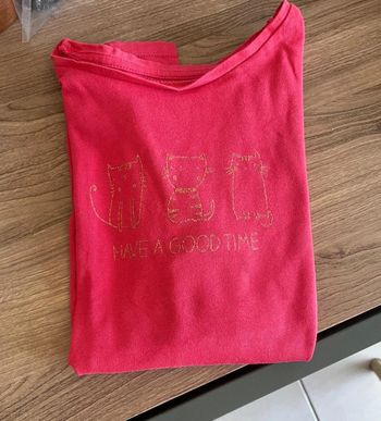 Tshirt manches longues Gemo T8 ans