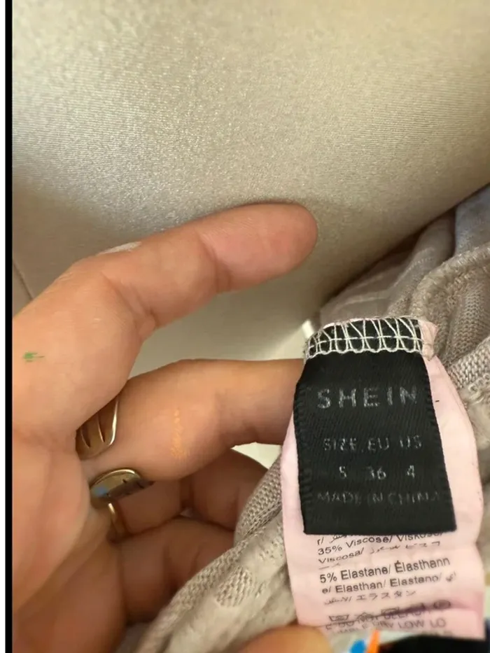 Pull dos nu torsadé en maille côtelée - Taille S - photo numéro 3
